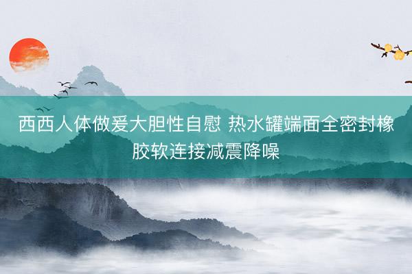 西西人体做爰大胆性自慰 热水罐端面全密封橡胶软连接减震降噪