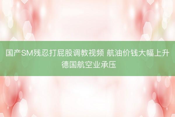 国产SM残忍打屁股调教视频 航油价钱大幅上升 德国航空业承压